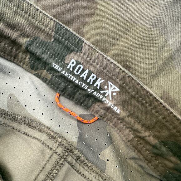 Roark Pants Mens 28 Camo Layover 2.0 Travel Stretch Nylon Canvas Gorpcore NEW - Picture 4 of 5